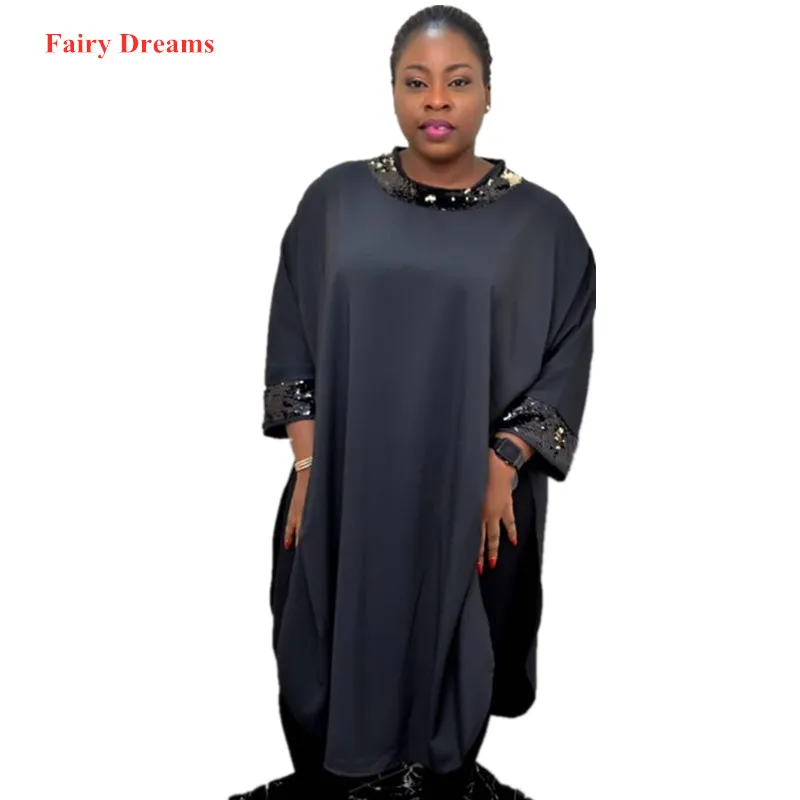 Женские африканские платья с блестками, свободная африканская одежда, Дашики, Повседневное платье, женская одежда Kanga 2019, новый стиль