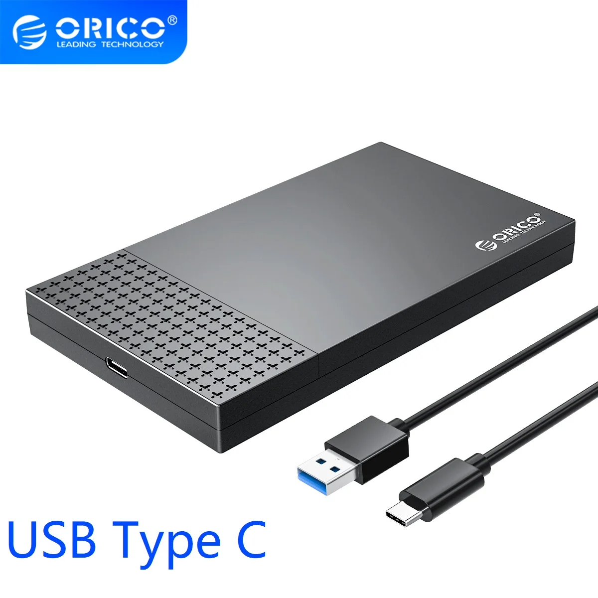 ORICO HDD Внешний чехол Тип USB C SATA Box внешний жесткий диск SSD корпус для 2 5 Поддержка UASP