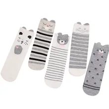 5 пар женских носков хлопковые носки с рисунками животных милые подарки повседневные спортивные теплые носки разных стилей Z1115