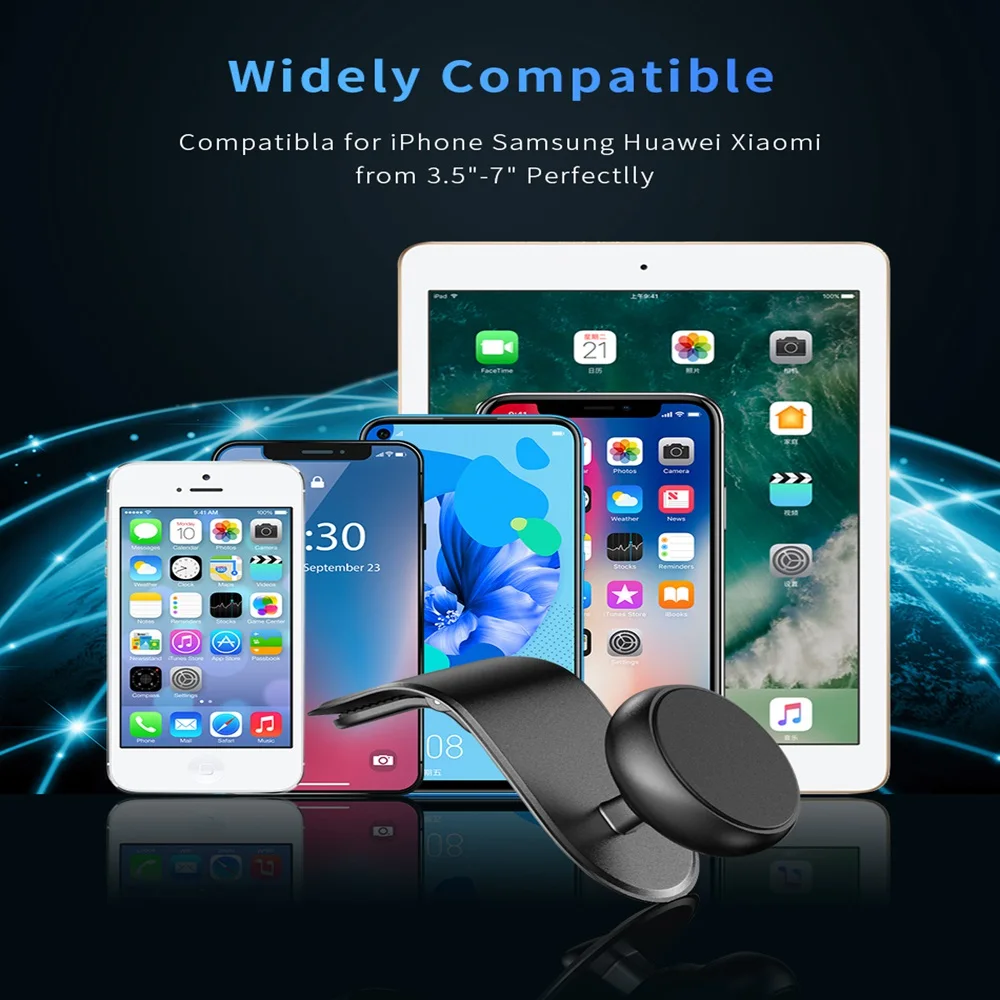 KISSCASE простой Универсальный магнитный держатель для телефона для iPhone 11 Pro 7 XR без зарядки Гладкий удобный держатель для samsung Note 8 9