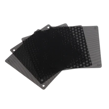 

5Pc Computer Mesh PVC Case Fan Dust Filter Dustproof Cover Chassis Dust Cover L4MA