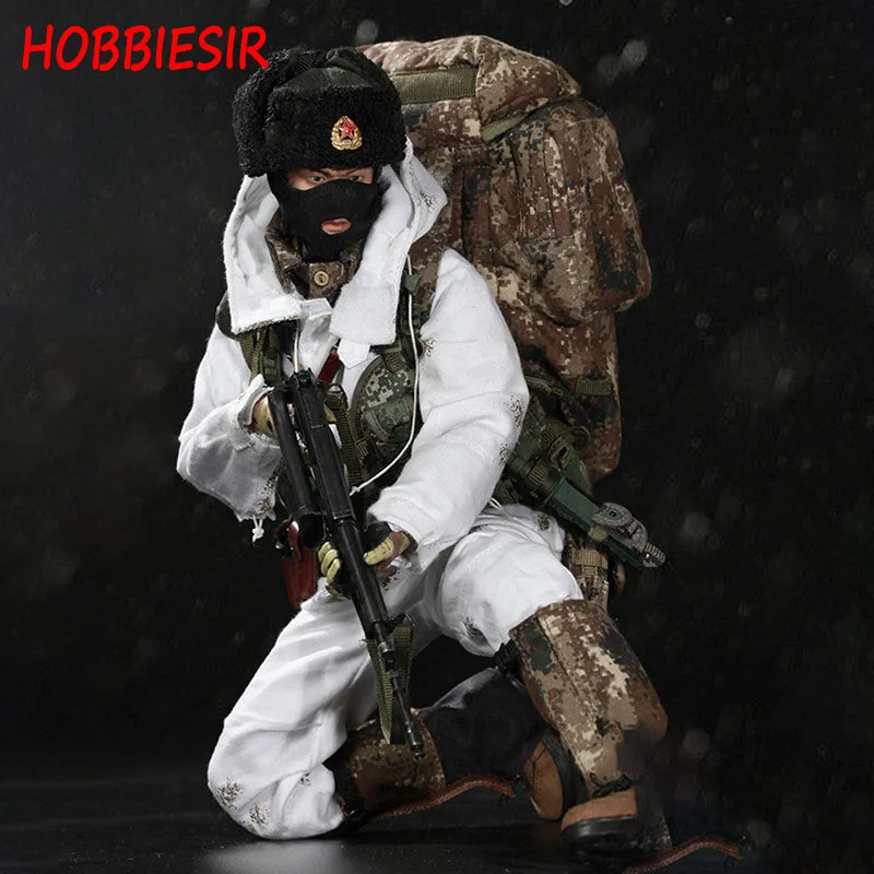 

1/6 Ratio Chinese Soldiers Border Guard Model 91th Anniversary Armed Police Suit Modeling 12' Full Action Figure Doll for Fans