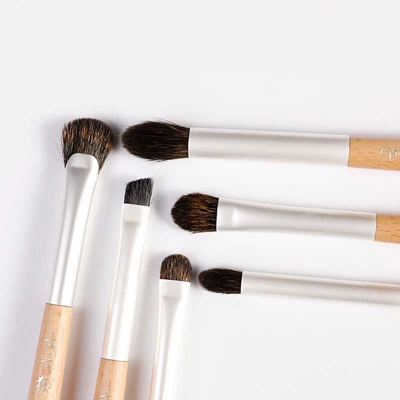 Shoushoulang Профессиональный набор кистей для макияжа лица порошок хайлайтер тени