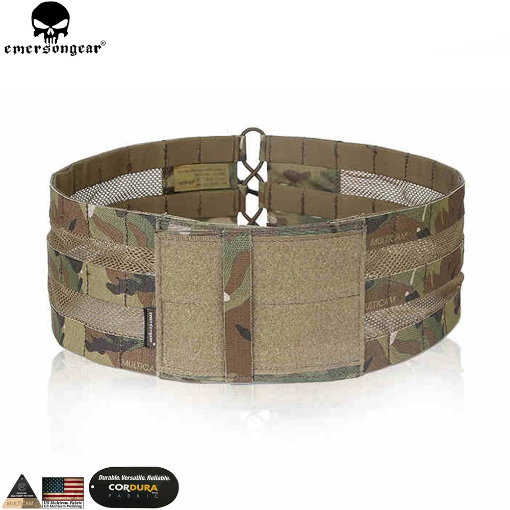 EMERSONGEAR Vest Mesh Cummerbund Carrier For AVS / JPC Vest Hunting Accessories Combat Gear Cummerbund Waist Multicam EM7361