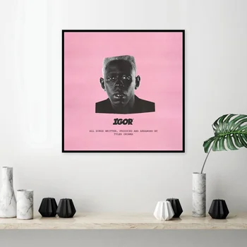 

Tyler The Creator Igor Music Album Hip Hop Art Canvas Poster Poster Wall Pictures for Living Room No Frame