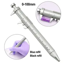 Multifunction Vernier Caliper 0-150mm Measuring Tool ABS Ruler 0.5mm Gel Ink Pen Ballpoint Drop Shipping