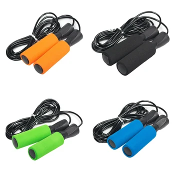 

1pc Bearing PVC Skipping Jump Rope Adjustable Sports Lose Weight Exercise Gym Fitness Training Speed Skipping Rope Sportswear
