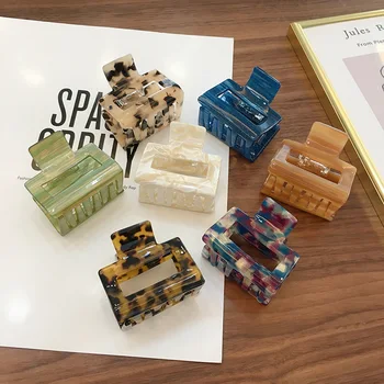 

version ins hair accessories girl temperament hair clip simple geometric hair grip clip top clip big size hair grip