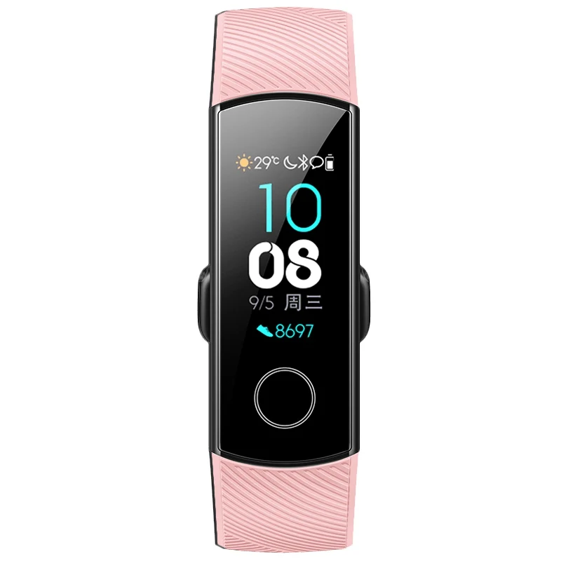 huawei Honor Band 3/4, умный Браслет Honor Band 4, фитнес-браслет, 0,91 дюймов, OLED тачпад, пульсометр, смарт-браслет