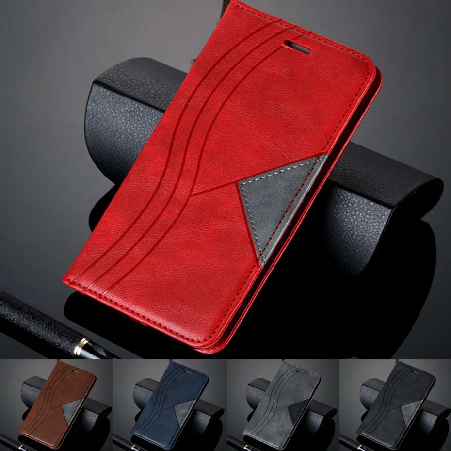 Чехол книжка из искусственной кожи для Samsung Galaxy S20 S10 S9 S8 A51 A71 A91 A81 A10 A20 A30 A40 A50 S A70 M10