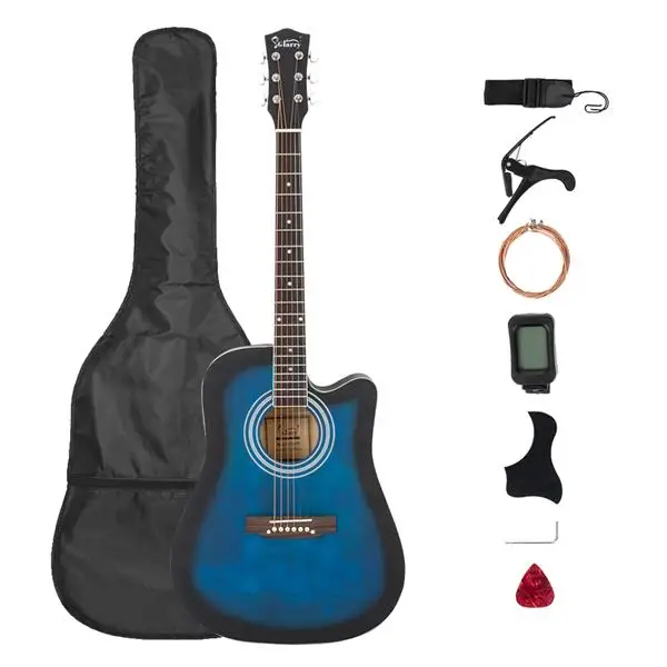 Glarry Gt509 41 Inch Sparren Panel Matte Rand Eq Folk Gitaar Tas Shield Wrench Tuner Capo Schouderriem String Peddels Glarry Gt509 41 Inch Sparren Panel Matte Rand Eq Folk Gitaar Tas Shield Wrench Tuner Capo Schouderriem String Peddels