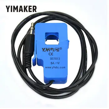 

YIMAKER 1pcs 5A SCT-013-005 Non-invasive AC Current Sensor Split Core Current Transformer