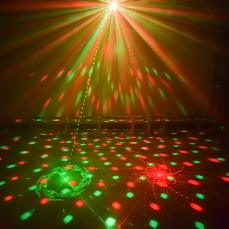 WUZSTAR светодиодный диско-шар DJ светильник s сценический декоративный светильник ing Effect RGB DMX лазерный светильник для вечеринки для свадебного фестиваля клубного бара