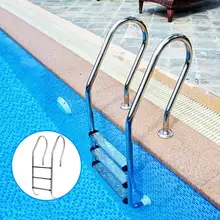 304 Stainless Steel Swimming Pool Ladder Steps Non-Slip Replacement Tread (Screws Included)