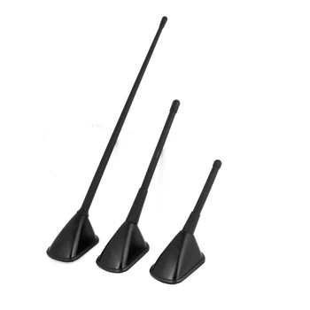 

3 In 1 Black Plastic Exterior Fm Am Dummy Antenna For Auto Car Decorative Antenna