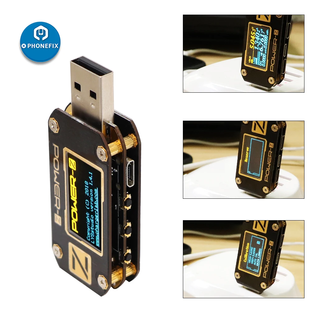 Мощность-Z PD тестер USB вольтметр QC3.0 2 0 Зарядное устройство Напряжение ток
