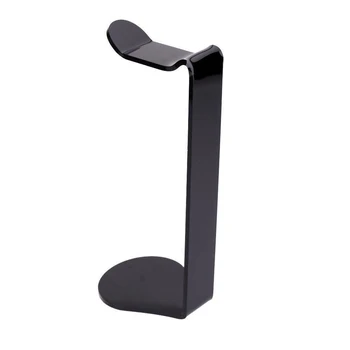 

Mount Headset Hanger Stable Display Acrylic Desk Durable C Shape Universal Bracket Stand Rack Earphone Holder Black