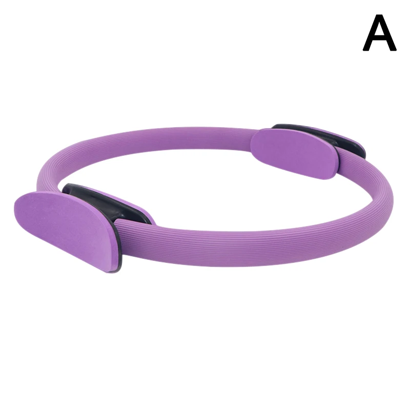 Кольцо для пилатеса, тонизирующее внутреннее бедро, круг для бодибилдинга, тренировки йоги, THJ99 - Цвет: Фиолетовый