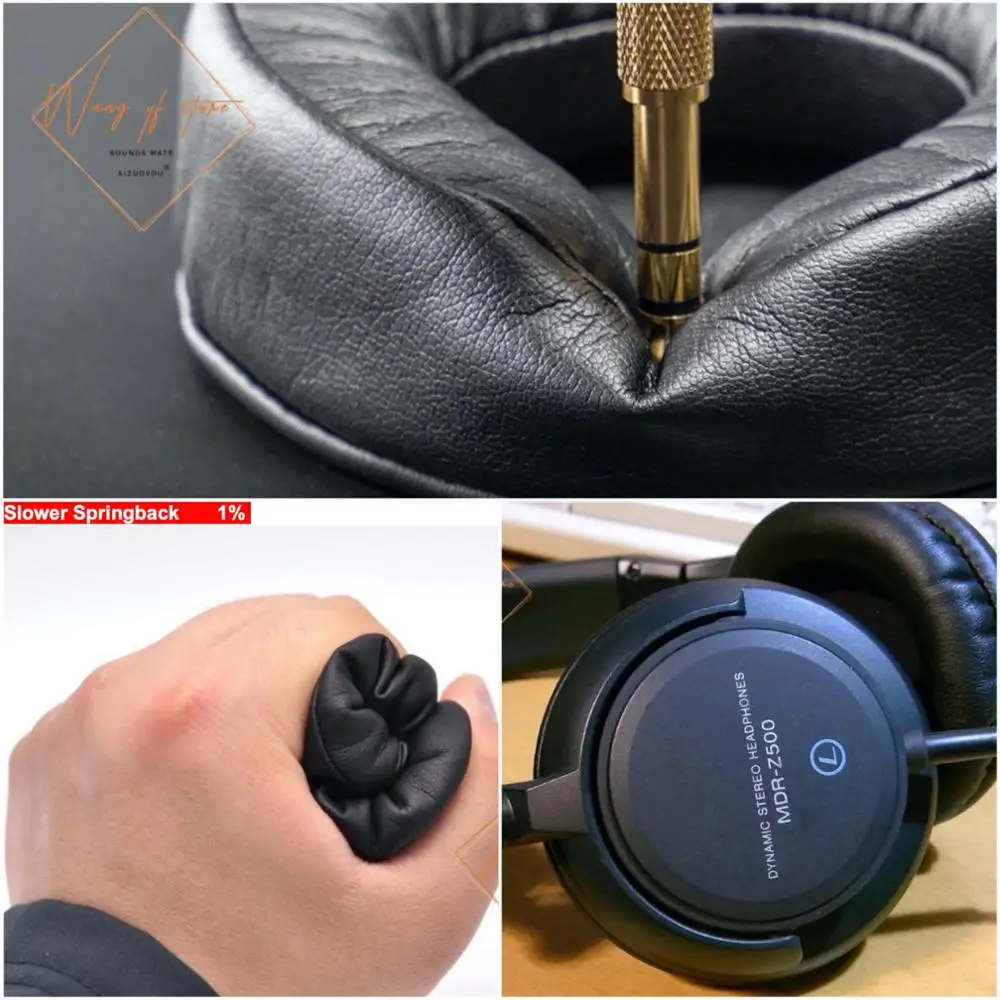 Super Thick Soft Memory Foam Ear Pads Cushion For Sony MDR Z500 Headphone Perfect Quality Not Cheap Version
