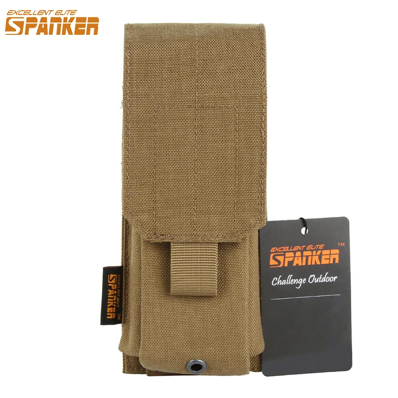 EXCELLENT ELITE SPANKER Tactical Single Stacker M4 Mag Pouch Molle Magazine Pouches Mulit-Tool Holder |
