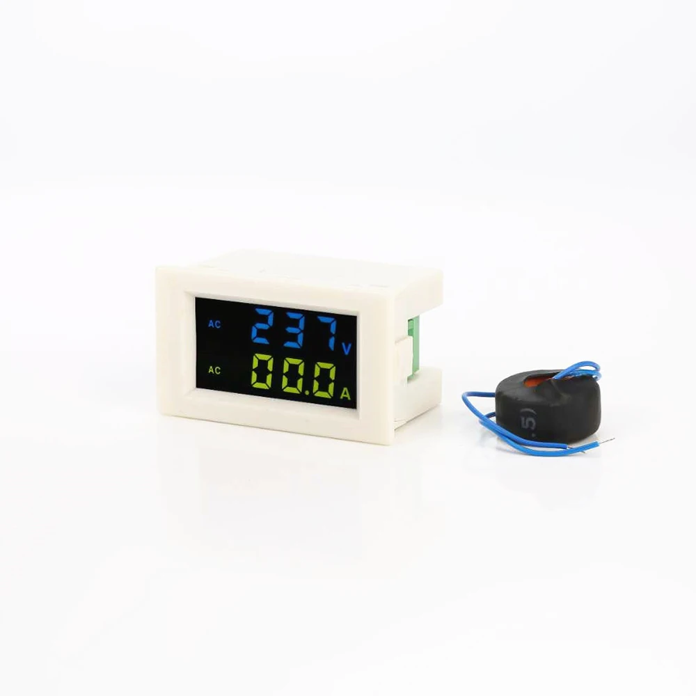 

KKMOON AC80-500V Voltage Meter Current Meter Tester D85-2042A Double Digital Display LCD Voltmeter Ammeter Monitor Panel