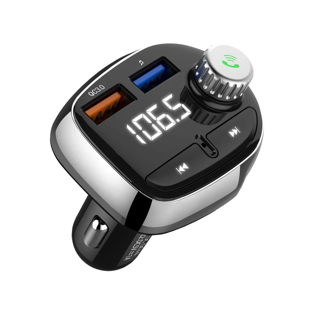 T61 беспроводной Bluetooth fm-передатчик mp3-плеер USB флеш-накопитель автомобильный SD AUX Handsfree DE FM модулятор Автомобильный аудио приемник