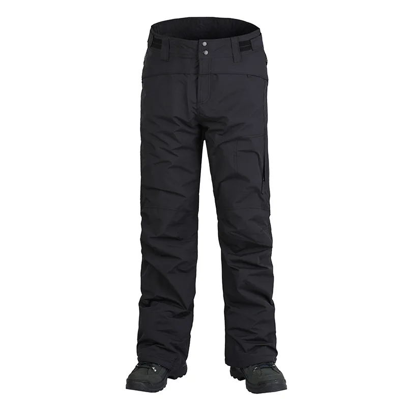 

New Snowboard Pant Male Waterproof Breathable Belt Single and Double Ski Trouser Men's Thickened Cotton Snow Pants