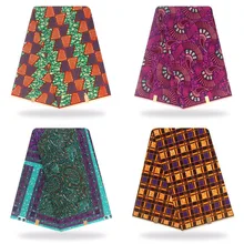 Tissus Африканский воск настоящий голландский воск 6 ярдов Хлопок Pagne воск Tissu швейный материал африканская Анкара ткань для нигерийской одежды