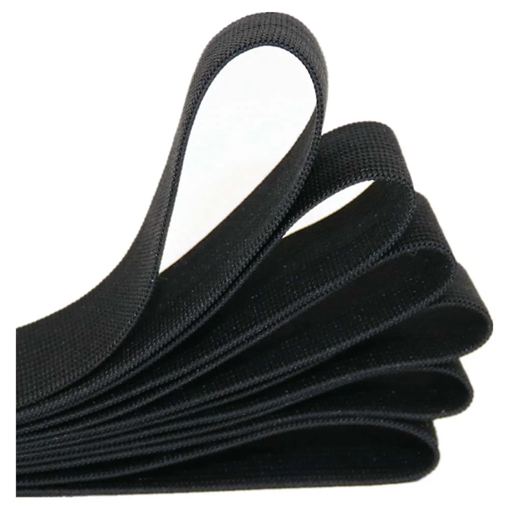 4 metri/8 metri 15mm/20mm/25mm/30mm/35mm/40mm/45mm/50mm bianco nero Nylon fasce elastiche alte abbigliamento pantaloni accessori per cucire