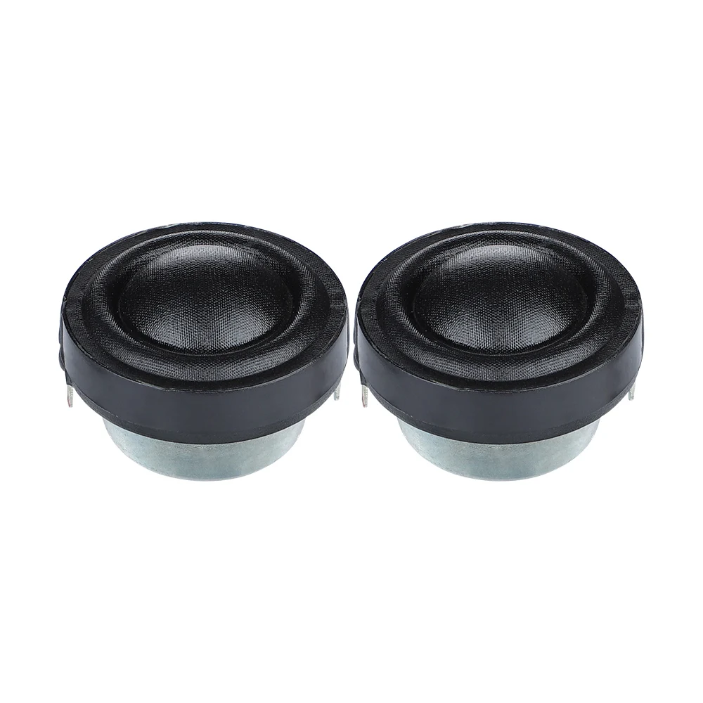 Dome Silk Tweeter Speaker Units 1.25 Inch 8 Ohm 50W Wide Frequency Strong Magnetic Treble Mini Loudspeaker 2PCS