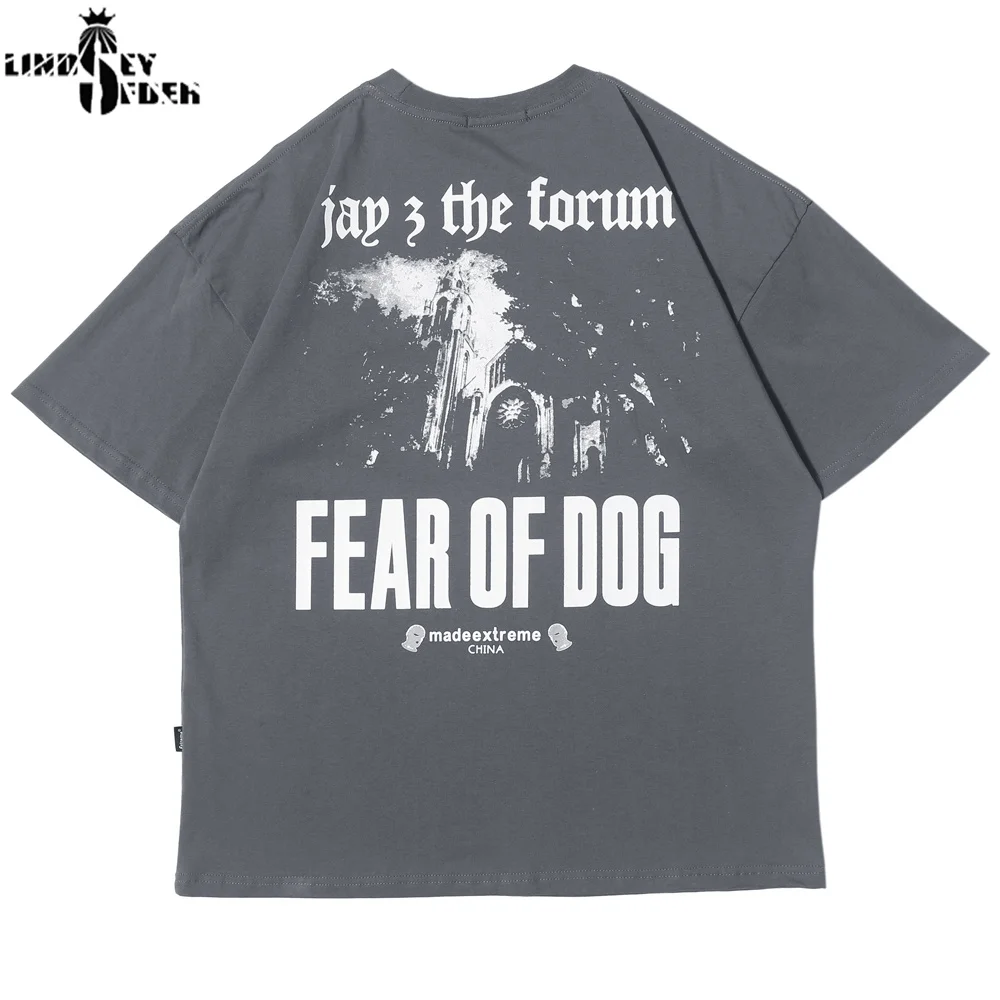 

Lindsey Seader 2020 Men Unisex Abstract Fear God Tshirt Short Sleeve Casual Fashion Loose Version Design Hiphop T-Shirts Top Tee