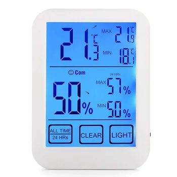

Thermometer Hygrometer Wireless Digital LCD Backlight Temperature Digital Humidity Monitor Home Outdoor Measurement Tool NS h5