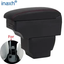 Accoudoir de voiture MAZDA 2, boîte d'accoudoir, boîte de rangement de pièces de rénovation, accessoires de voiture, détails des pièces intérieures USB