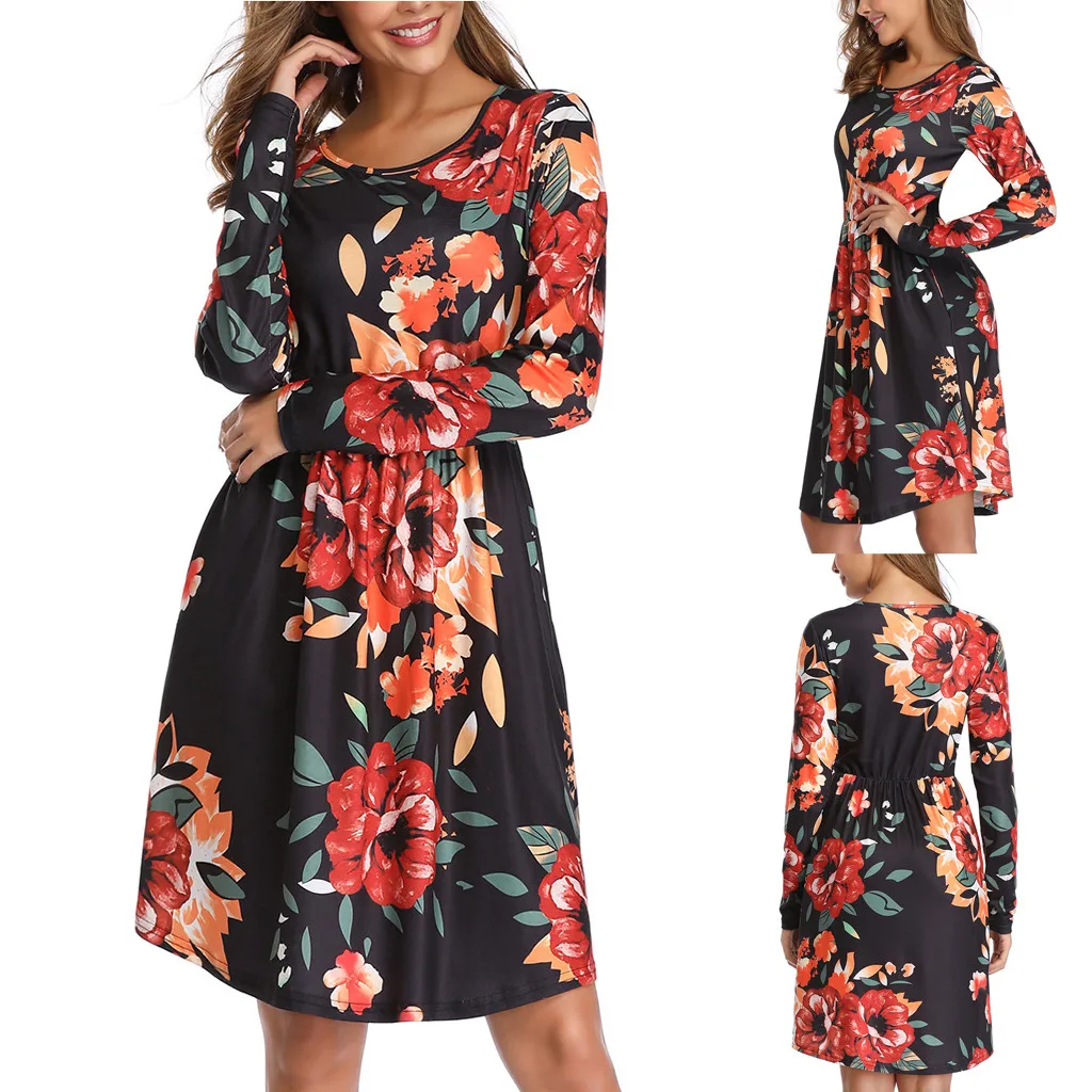 floral blouse dress