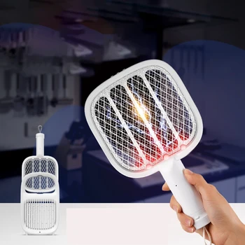 

Electric Mosquito Swatter Layers Mesh Electric Handheld Mosquito Killer Fly Bug Mosquito Swatter Killer