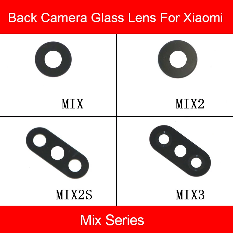 Задняя стеклянная линза для Xiaomi Mi Mix 2 2s 3 основная задняя камера объектив