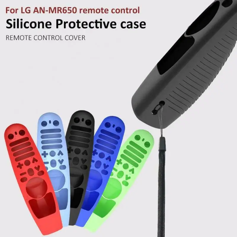 

Remote Control Covers For LG AN-MR600 AN-MR650 AN-MR18BA MR19BA Remote Control Cases Protective Silicone Covers Shockproof TXTB1
