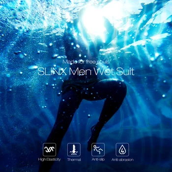 

JOYMODE Neoprene Men Wetsuit Surfing Swimming Longsleeve Neoprene With Unique Headgear Wetsuit Sportswear For Scuba Diving