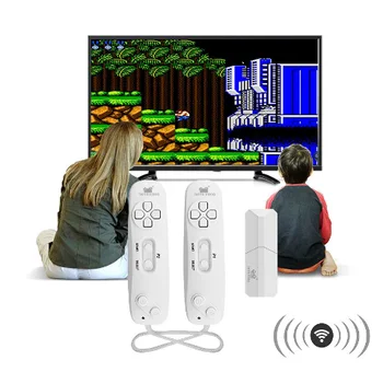 

Y2 Retro Game Console Support Wireless USB Console Built in 620 Classic Video Game Console Support TV Out Dual Handheld Gamepads