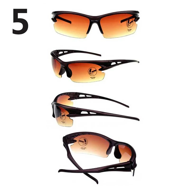 Outdoor Sports Unisex Sunglasses Anti Shock Glasses PC Eye Cycling Goggles