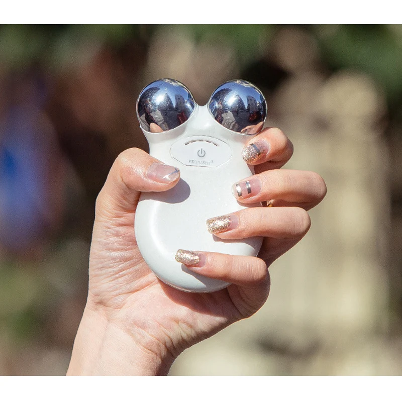 Устройство для подтяжки кожи лица с микротоком Trinity Pro тренажер лифтинга массажер