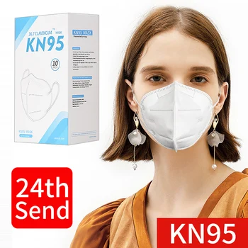 

100pcs With Packing Box Dust Mask Disposable 5-Layer Anti-fog Strong Protection Filter Mask Breathable masque
