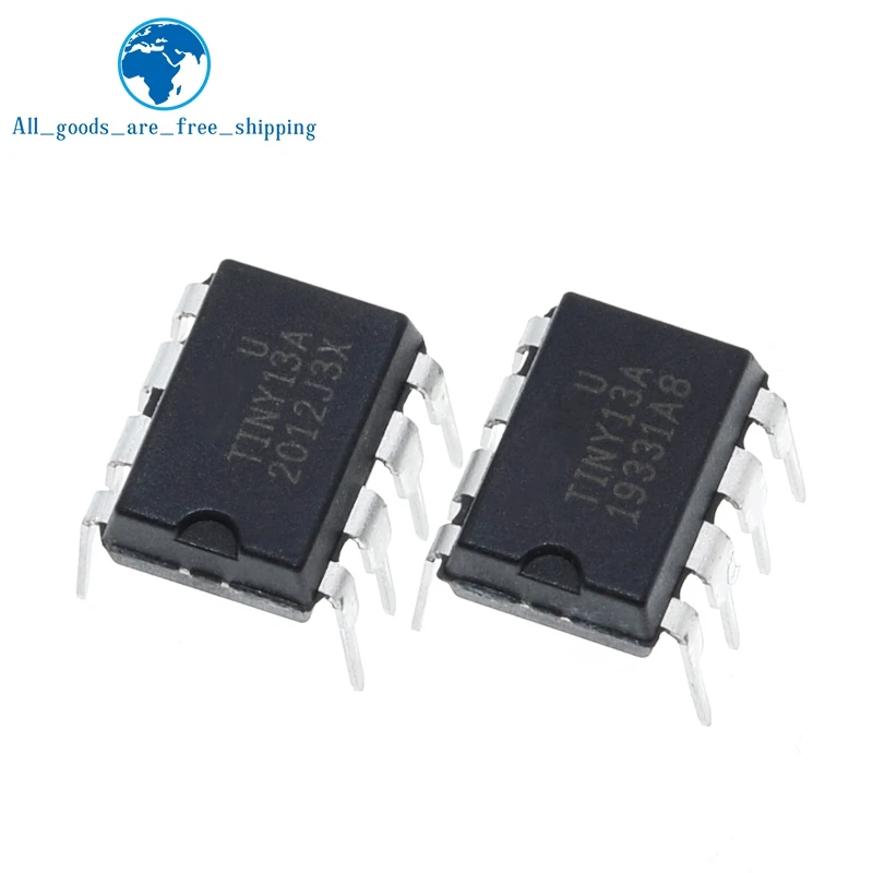 TZT ATTINY13A PU ATMEL ATTINY13 13A 8DIP IC|Интегральные схемы| |
