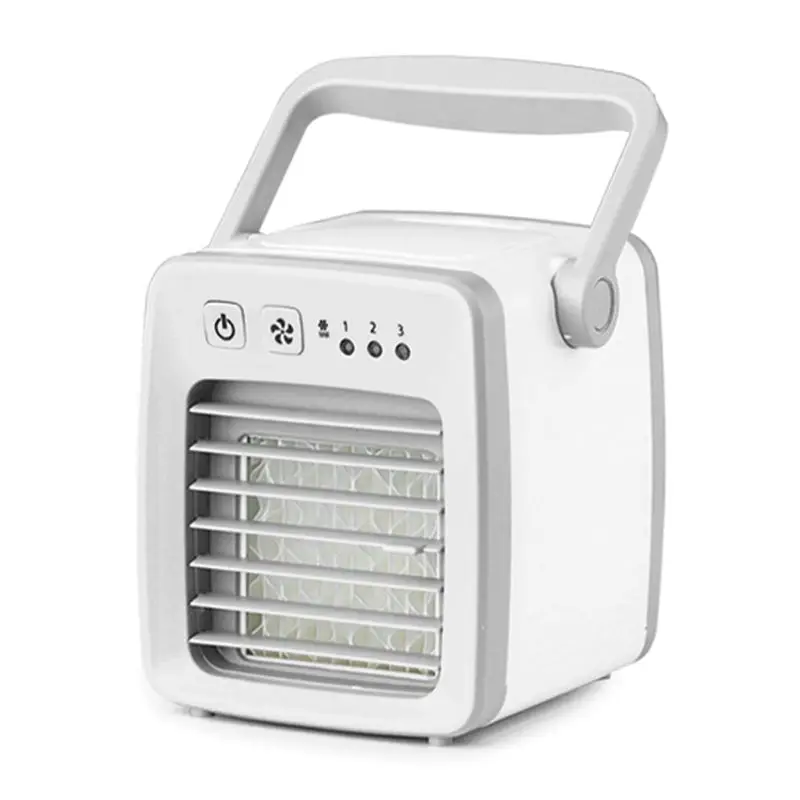 

USB USB Mini Air Cooler Portable Air Conditioner Fan Noiseless Evaporative Air Humidifier Personal Space Conditioning Humidifier