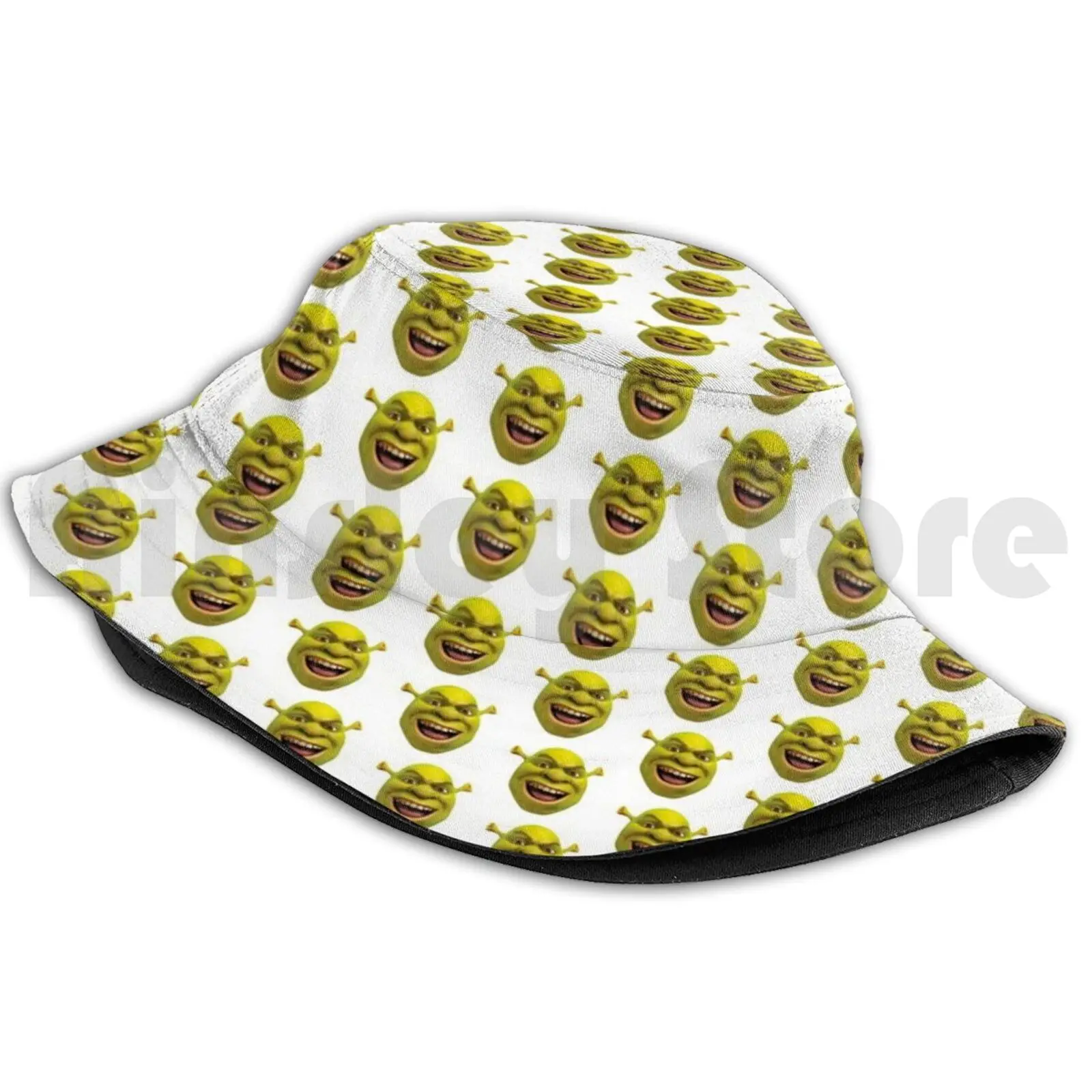 Little Shrek Meme Sun Hat Foldable Uv 
