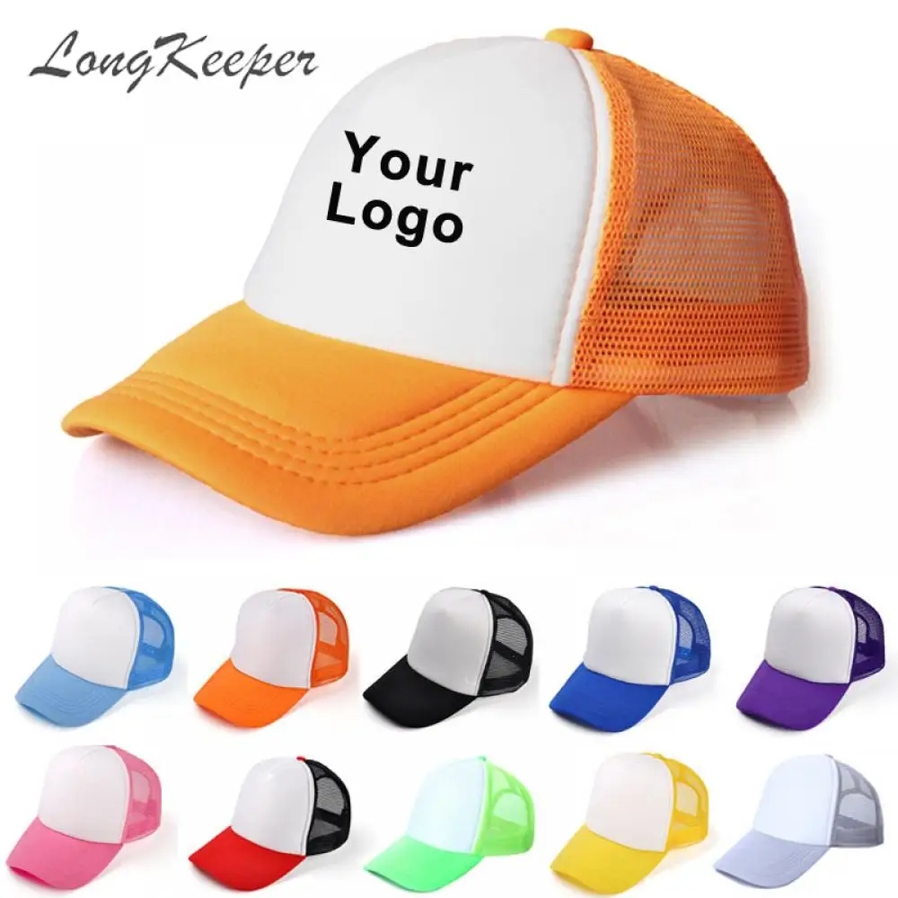 10 pz/lotto personalizza LOGO cappello a rete genitore-figlio per bambini  adulti cappellini da Baseball bianchi neri uomo donna Snapback cappellino  Hip Hop - AliExpress Abbigliamento e accessori