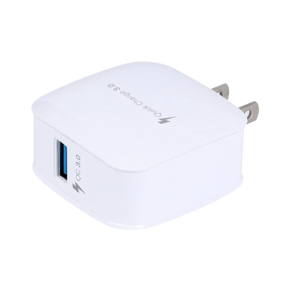 QC3.0 USB зарядное устройство для путешествий ПК противопожарный материал EU/US Plug быстрое зарядное устройство настенное зарядное устройство Быстрая зарядка 3,0 5V 3A для смартфона