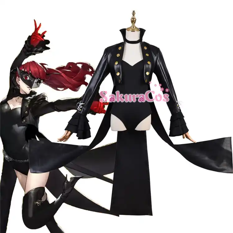 アニメ ペルソナ5王室のかすみyoshizawa怪盗バトルスーツセクシーな素敵な制服コスプレ衣装ハロウィン衣装送料無料 Aliexpress