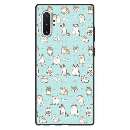 Для samsung Galaxy Note 10+ чехол милый мультяшный мягкий чехол для телефона samsung Note10+ Note 10 plus защитные чехлы - Цвет: A16
