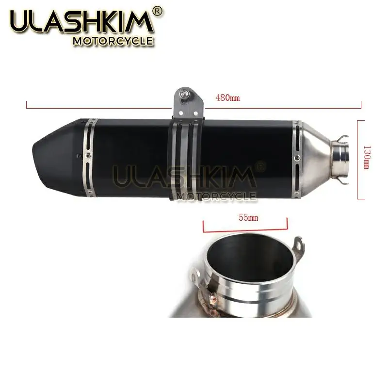ER 6N 6F глушитель для мотоцикла средняя труба полная система слипоны kawasaki ER6N ER6F
